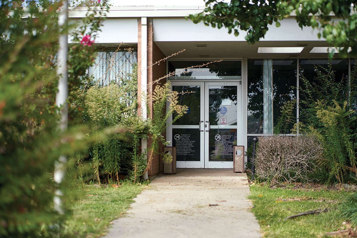 The now-vacant hospital in Mount Vernon.