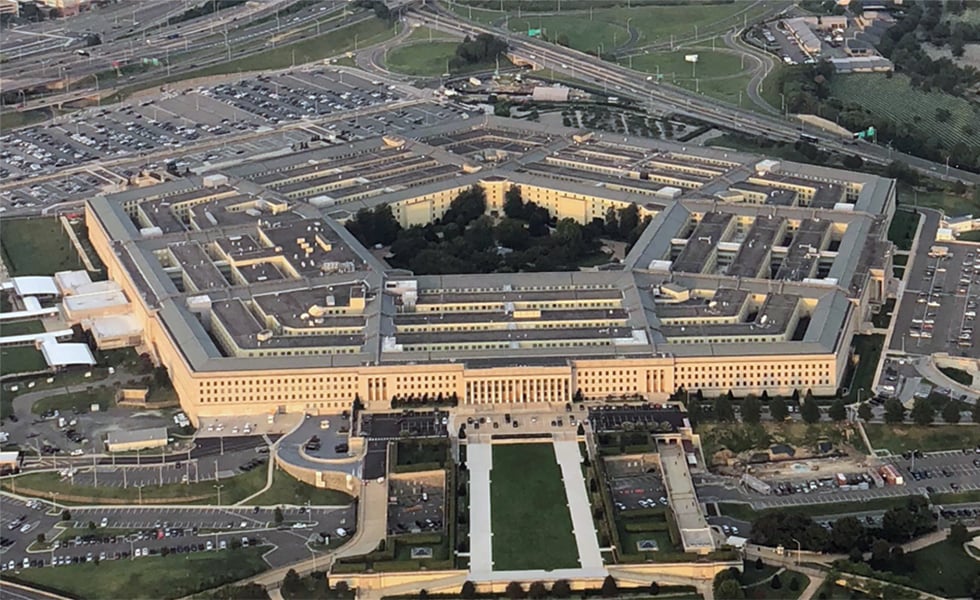 The Pentagon, headquarters of the Department of Defense.