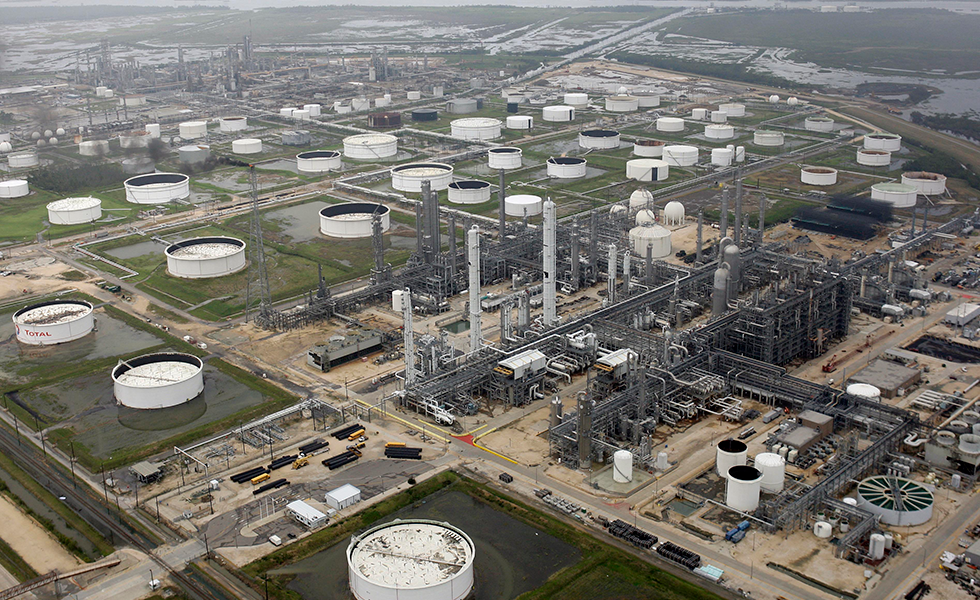 A petrochemical plant in Port Arthur.