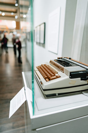 Gabriel García Márquez's Smith-Corona 250 typewriter.