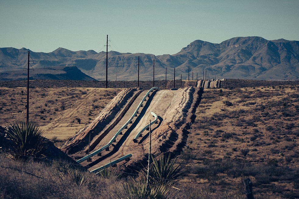 The Trans Pecos Pipeline.