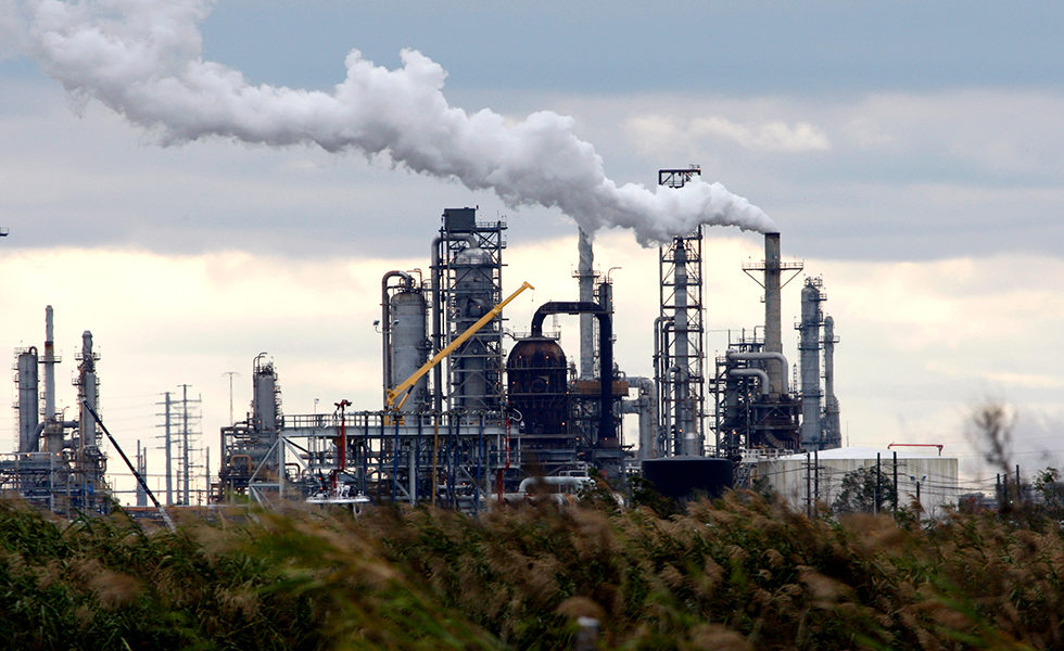The Total Port Arthur refinery.