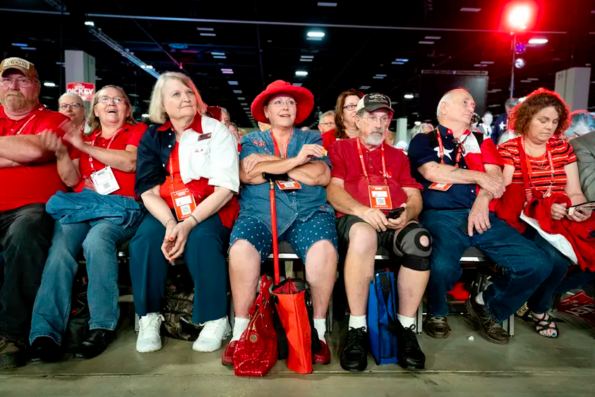 The Republican Party of Texas hosted its 2018 convention in San Antonio. Photo credit: Bob Daemmrich for The Texas Tribune