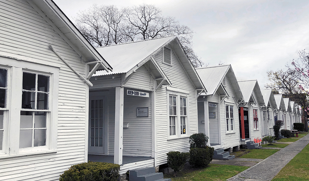 Project Row Houses, after restoration.