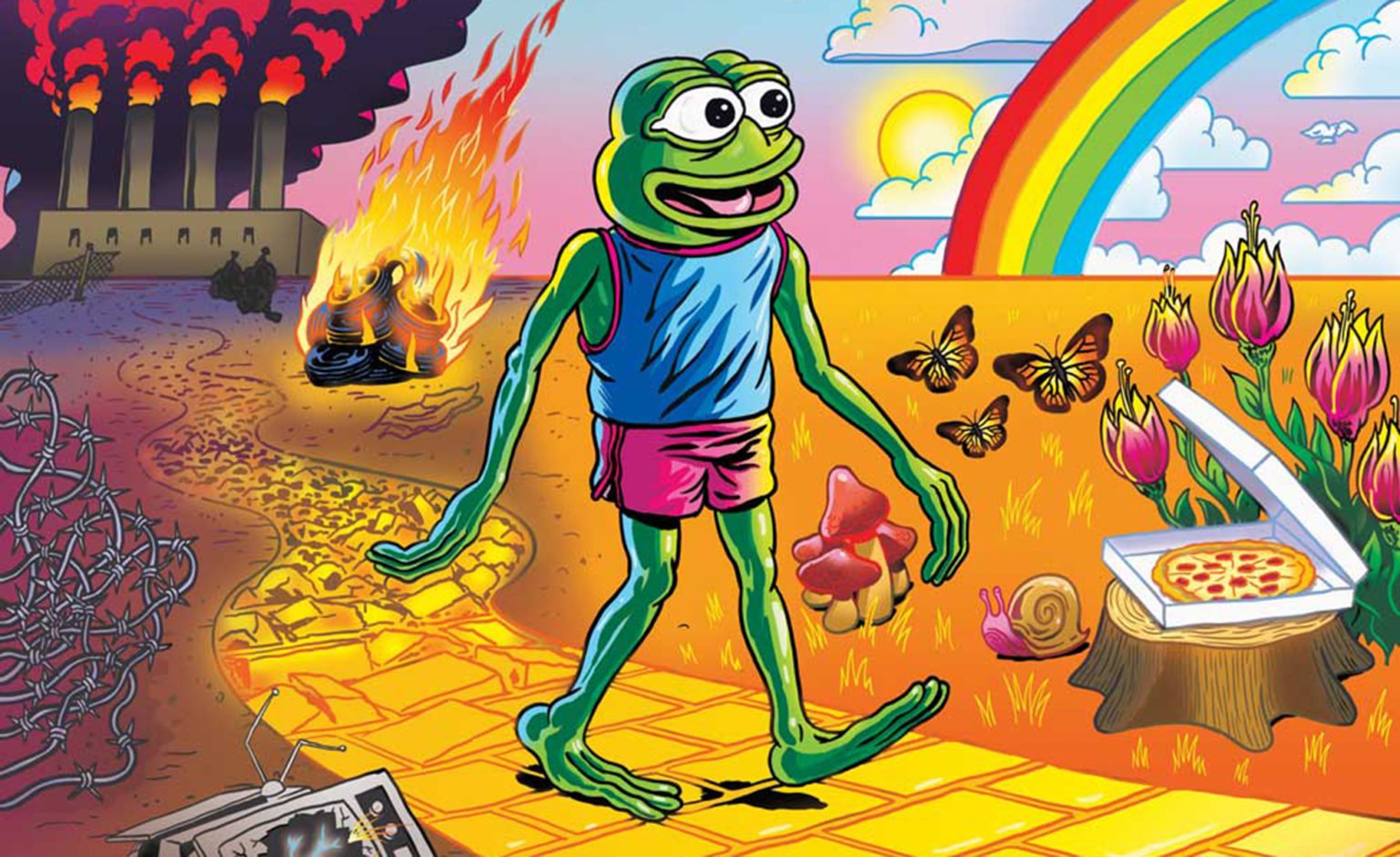 In Feels Good Man Pepe The Frog Goes From Meme To Lovable Figure