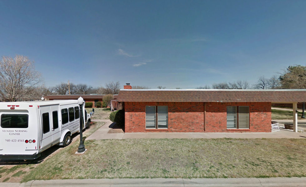 The Munday Nusing Center in Munday, Texas.