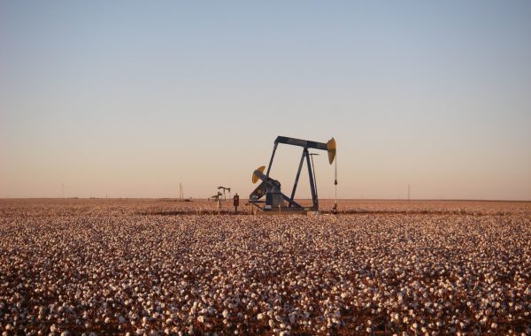 An oil field in Andrews.