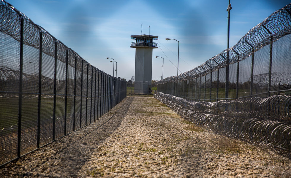 Telford prison in New Boston, Texas.