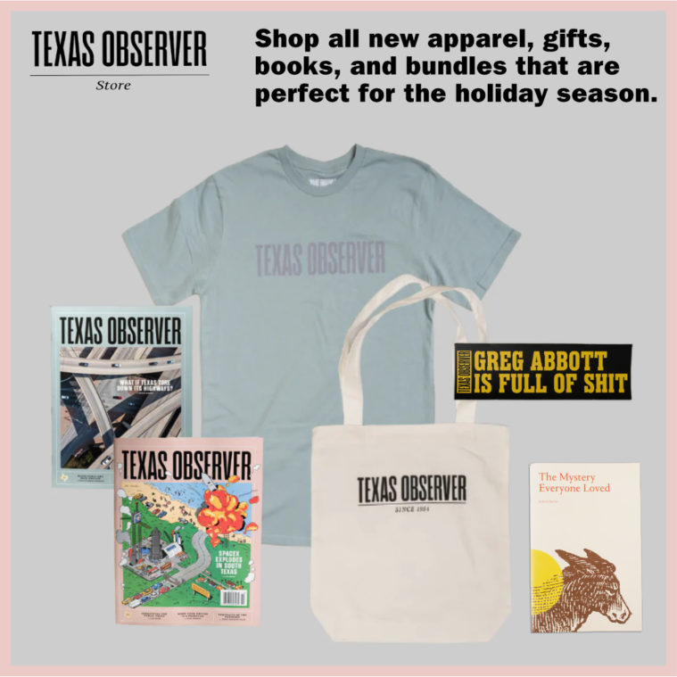 Texas Observer Merchandise