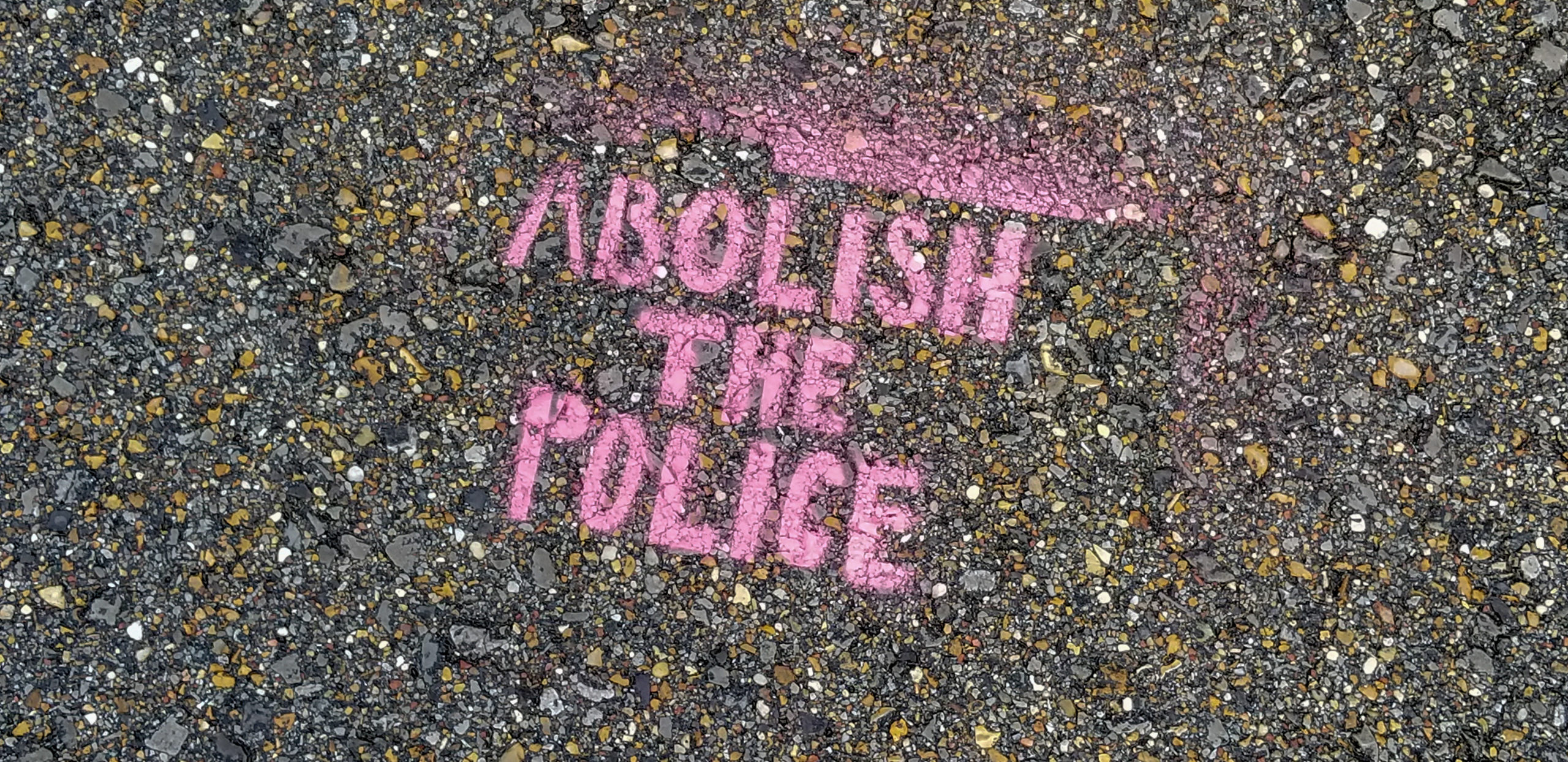 Abolish the Police street art