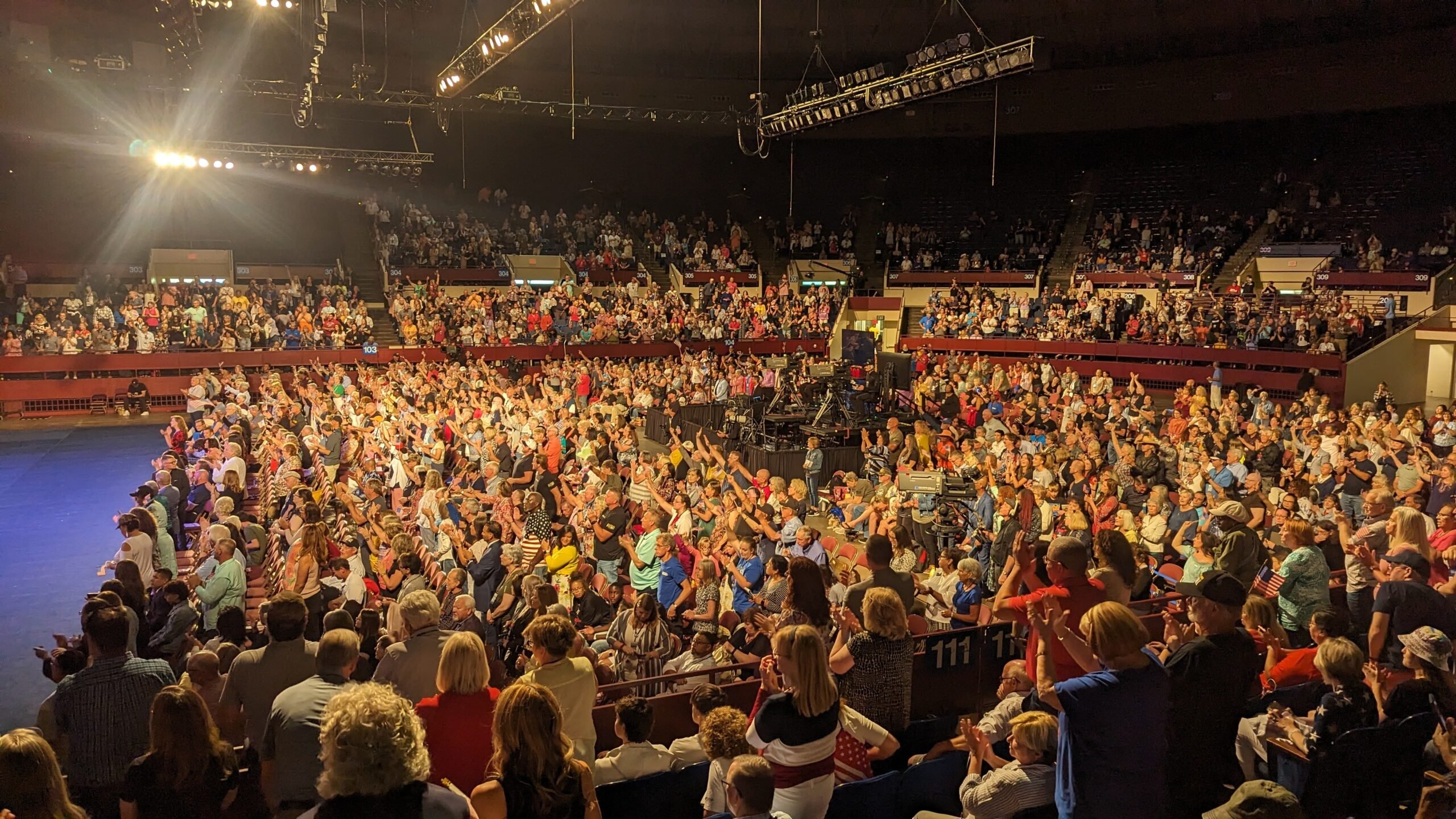 The crowd at the Southwest Believers’ Convention