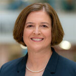 A headshot of Former Texas A&M President Katherine Banks