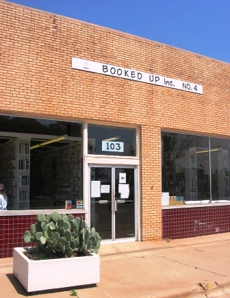 One of several locations of Larry McMurtry's sprawling used bookstore, Booked Up, in Archer City, Texas. This is location number 4.