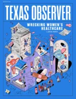 May/June cover of the Texas Observer 