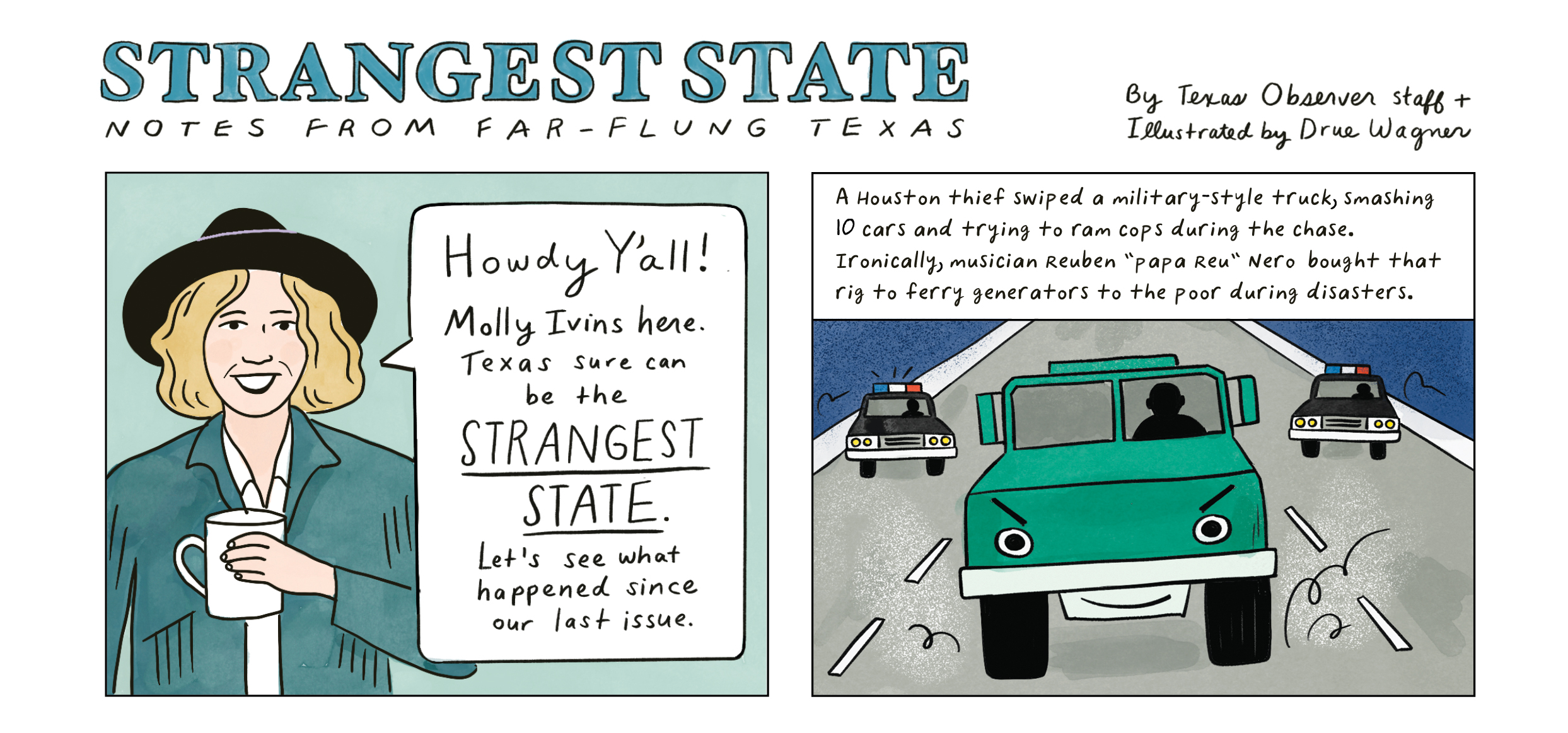 Strangest State: Chases, Chisos, Creatures, and Crossings